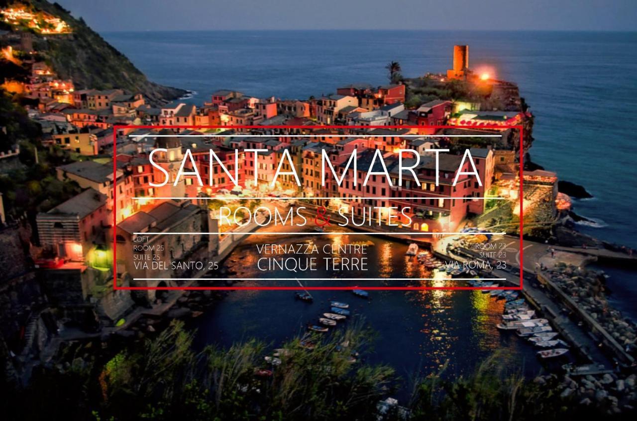 Santa Marta Rooms - Via Roma 23 Vernazza Kültér fotó